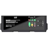 MA331 Air 3 Ladestation,200W 3 Kanal USB-C Smart Akkus Ladestation für DJI Air 3 Serie,Tragbarkeit RC Ladegerät mit APP Anschluss/LCD Display und Entladefunktion